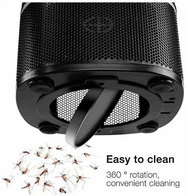 BugOff™ Indoor Bug Zapper Mosquito Catcher Silent Outdoor Mosquito Trap - Bootiq