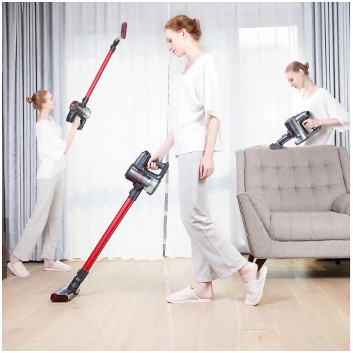 Dibea™ Cordless Vacuum Cleaner Built in Home Vacumm Portable Suction 17000Pa 250W Brushless Motor - Bootiq