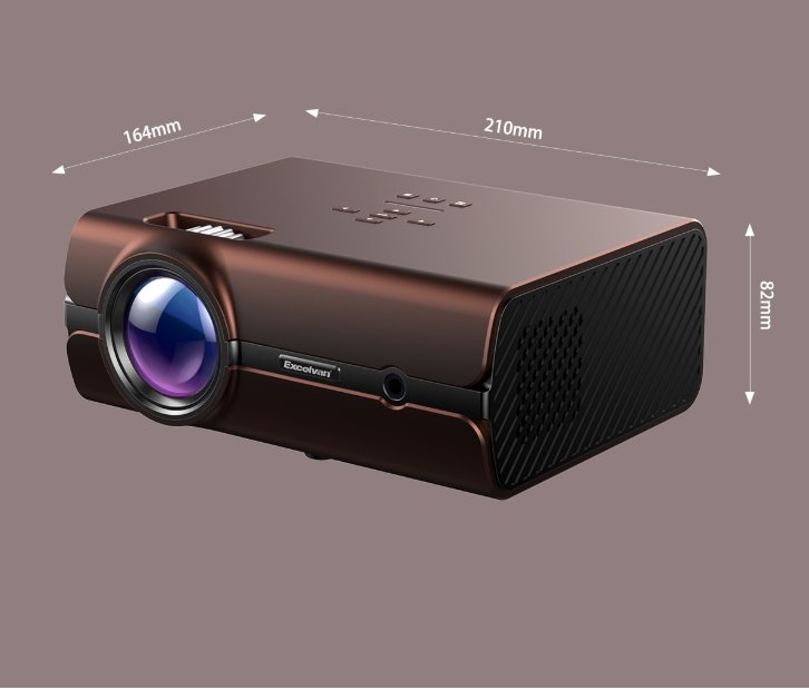 ExcelVan™ Home Theater Projector LED Home Cinema with Android OS - Bootiq