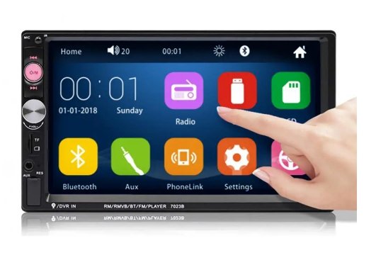 iMars™ Car MP3 Player USB Car MP5 Player Stereo Radio FM Bluetooth Touch Screen