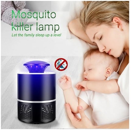 BugOff™ Indoor Bug Zapper Mosquito Catcher Silent Outdoor Mosquito Trap - Bootiq