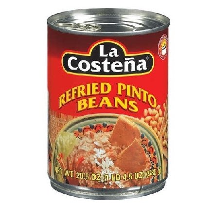 La Costena Refried Pinto Beans (12x20.5 Oz)