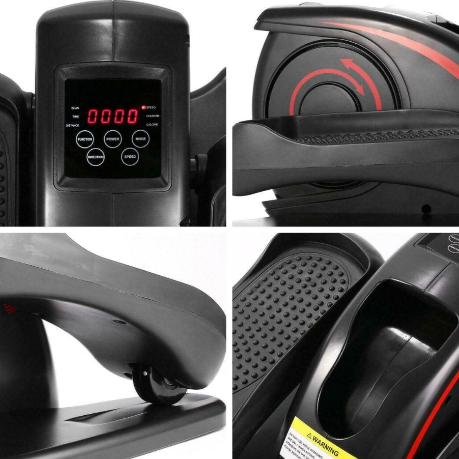 ModernLife™ Under Desk Mini Cycle Pedal Exerciser Elliptical Machine Trainer Quiet & Compact - Bootiq