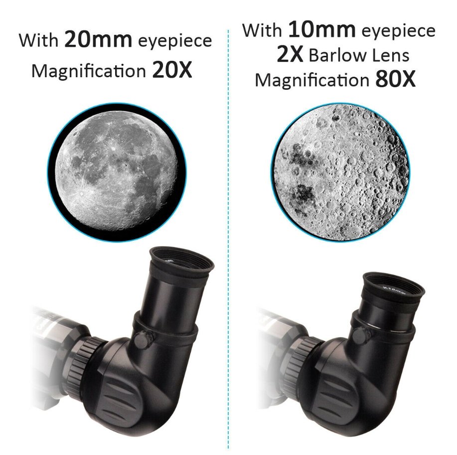 Moutec™ Telescope for Kids and Beginners Refractive Telescope 80x 70mm - Bootiq