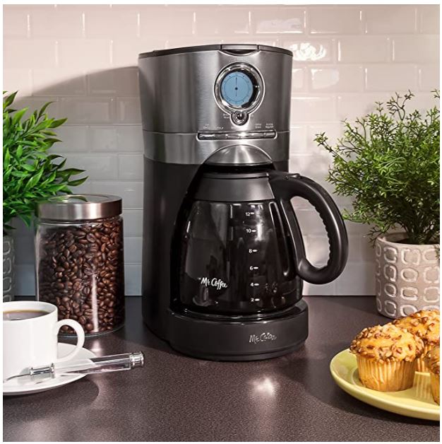 Mr.Coffee™ Coffee Brewer Automatic 12-Cup Programmable Coffee Maker