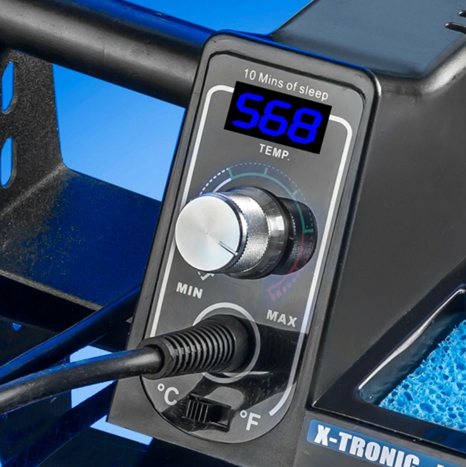 X-Tronic™ Soldering Station Digital Display With Helping Hands