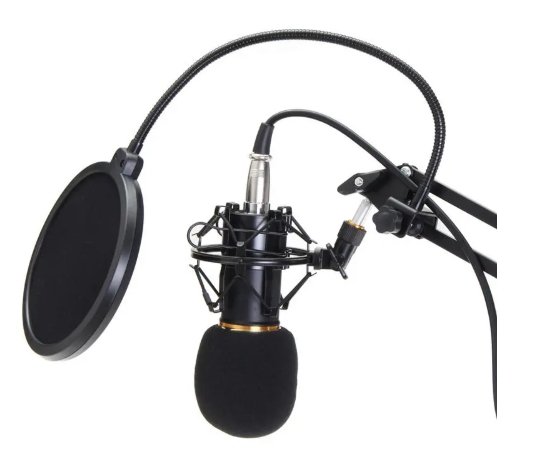 SoundQ™ BM-800 Recording Microphone Kit Professional Studio Mic Condenser