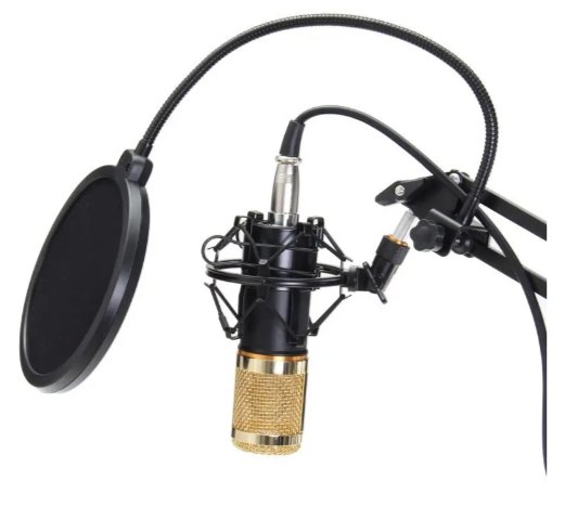 SoundQ™ BM-800 Recording Microphone Kit Professional Studio Mic Condenser - Bootiq