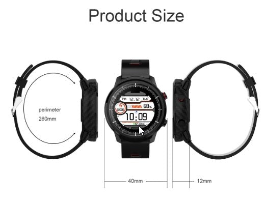 SportsBand™ Waterproof Smartwatch HD Touch Screen Android iPhone with Health and Sleep monitor - Bootiq