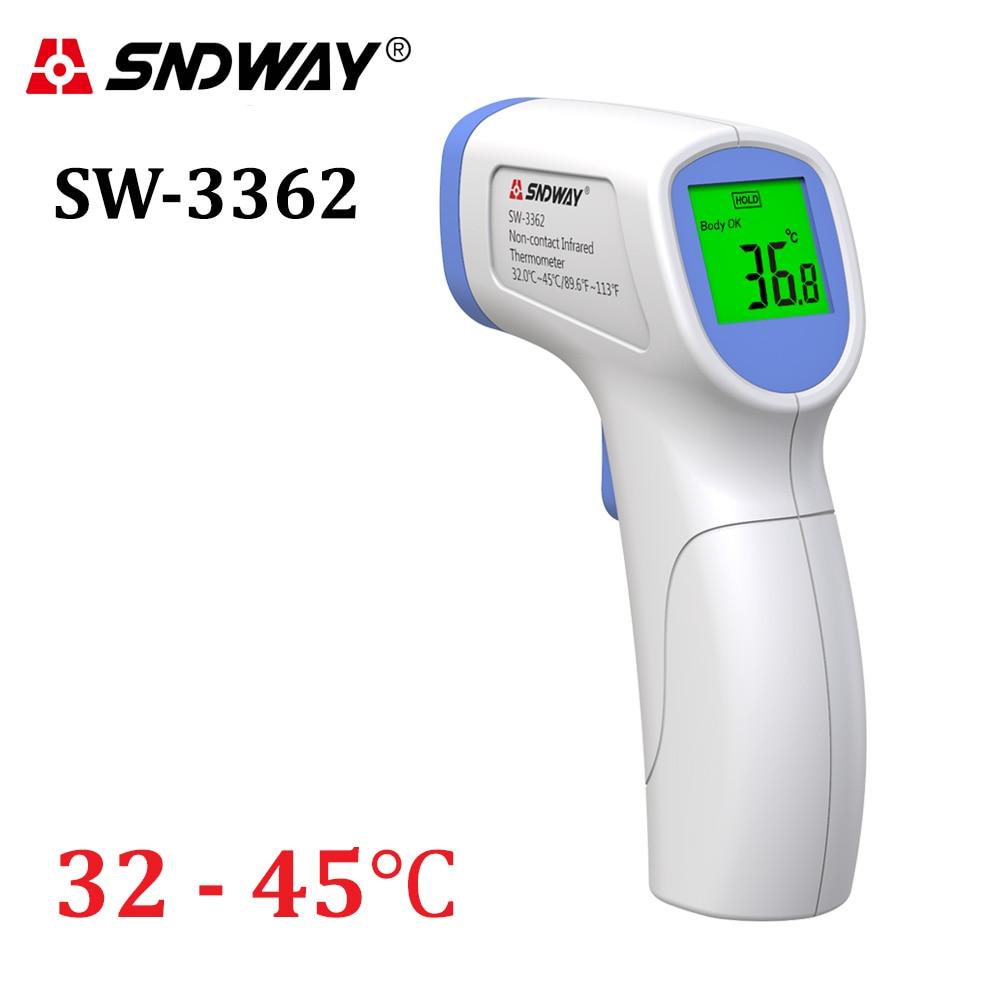 ThermalCare™ Infrared Thermometer Baby Pyrometer Non-Contact Temperature Point Adult Kids - Bootiq
